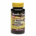 Mason Natural Advanced Ear Helth Formula, Caplets 100 ea