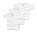 Gerber Brand 3 Pack White Pullon Short Sleeve Shirt, 12 Months