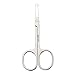 Motanar 3.5-Inch Stainless Steel Dog Pet Round-Tip Grooming Scissors for Nose, Ear, Face, Paw Hair