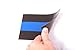 Magnet Me Up Thin Blue Line American Flag and American Flag Magnet Magnet Decal, 4x6 Inches, Heavy Duty for Car Truck SUV, in Support of Police and Law Enforcement Officers