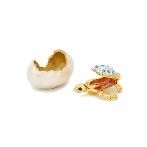 Handmade Turtle & Egg Jewelry Box - Image 5