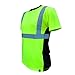 SafetyShirtz Men's SS360 Basic Class 2 - Type-R - UPF 40 - Reflective Safety Shirt, Yellow(Safety Green) - 4X-Large