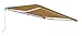 ALEKO AW10X8SAND31 Retractable Patio Awning 10 x 8 Feet Sand