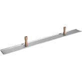 Kraft Tool PL410 Genuine Extra-Lite Smooth Edge Magnesium Darby with Double Knob Handle, 42-Inch
