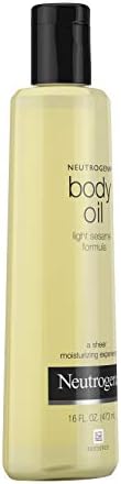 Neutrogena Lightweight Body Oil Dry Skin Sheer Moisturizer Light Sesame 16 fl oz view 15