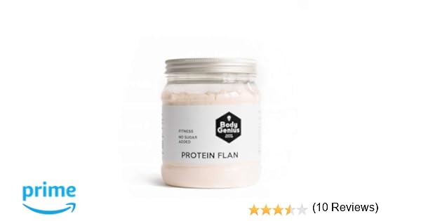 BODY GENIUS Protein Flan (Cookies&Cream). 275g. Preparado en polvo ...