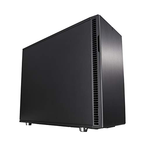 Fractal Design Define R6 USB-C - Mid Tower Computer Case - ATX - Optimized for High Airflow and Silent Computing with ModuVent Technology - PSU Shroud - Modular Interior - Water-Cooling Ready - Black