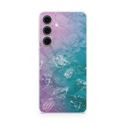 Phone Skin Compatible with Samsung Galaxy S25 FE - Diamond Grunge - Premium 3M…