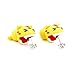 Scheppend Polymer Clay Cute Cartoon Tiger Stud Earrings Made by Hand(one pair)