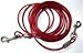 Katzco Dog Leash - Heavy-Duty Tie-Out Chain Cable - 20 Feet Long - For Dogs Up To 60lbs - Dog House, Dog Training, Pet Supplies, Accessories - By