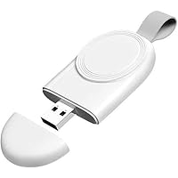Watch Charger,EDSAM Magnetic Portable Wireless iWatch Charger for Travel Outdoor,Light Weight USB Charger Wireless Quick…