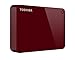 Toshiba Canvio Advance 3TB Portable External Hard Drive USB 3.0, Red - HDTC930XR3CA