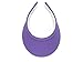 Take Two Women's Clip On Brim Visor One Size plum