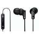 Sony MDREX38iP/BLK EX Earbud with iPod Remote Control - Black