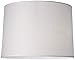 Hardback White Medium Drum Paper Lamp Shade 15