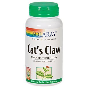 Solaray - Cat's Claw, 500 mg, 100 capsules
