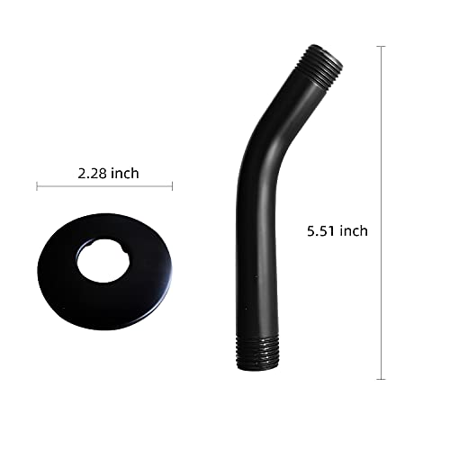 EASYWOW Shower Head Extension Arm, Stainless Steel Shower Extension Arm