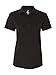 Hanes Ladies' 6.5 oz. X-Temp® Piqué Short-Sleeve Polo with Fresh IQ XL BLACK
