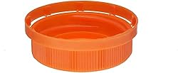 38MM Orange Tamper Evident Ratchet Caps/Lids for