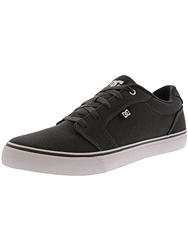 DC Men's Anvil Tx Skate Shoe, Dark Shadow/Armor, 10 D US