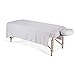 EARTHLITE Professional Flannel Massage Table Sheets Set - Durable, Soft, Luxurious Comfort, Double-Napped Top Sheet, Fitted Sheet & Crescent Cover