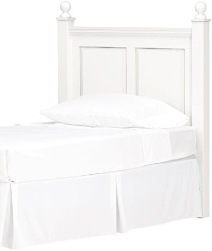 Lang Furniture Madison 4 by 43 by 53-Inch Headboard, Twin, White