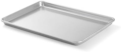 Artisan Professional Classic Aluminum Baking Sheet Pan with Lip, 13 x 9.5-inch Quarter Sheet