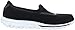 Skechers Performance Women's Go Walk Slip-On Walking Shoes, Black/White, 8.5 M US