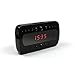 Eyeclub Wi-Fi Hidden Camera Alarm Clock Nanny Camera Motion Detection Night Vision Spy Cam Wireless IP Security Surveillance Camera, Black