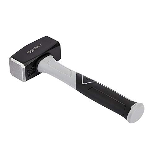 Amazon Basics Fibreglass Handle Club Hammer, 1250g
