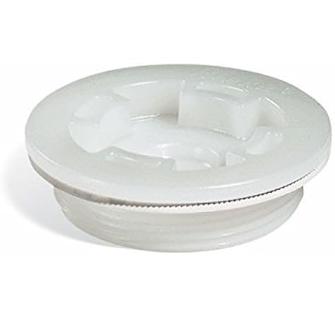 Amazon Com Bung Cap 2 With 3 4 Knock Out Buttress Coarse Thread With Gasket For Poly Drum Brand New Home Kitchen