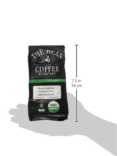 The Bean Coffee Company Organic Vanilla Nut, Medium Roast, Ground, 16-Ounce Bag - Thumbnail 5
