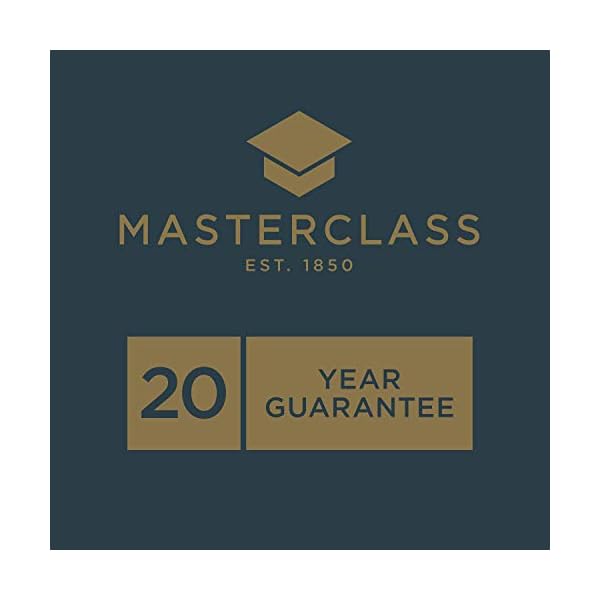 MasterClass FBA_KCMCHB18 27 cm Fluted Ring Cake Tin with PFOA Non Stick Coating, Robust 1 mm Thick Carbon Steel, 10.5…