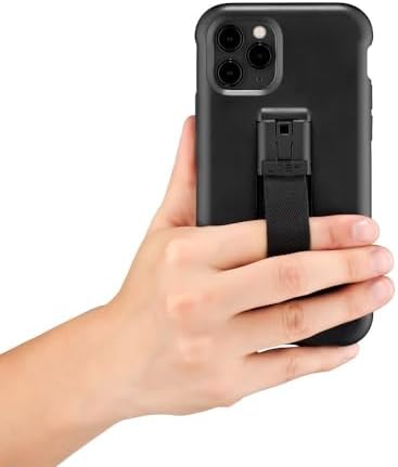 Joby FreeHold Kit for iPhone 11 Pro, Protective Case, with Elastic Finger Ring, Flexible Wrapping Arms, 1/4" Tripod Adapter, for Vlogging, Live Streaming, Content Creation, TIK Tok,Black,JB01602-BWW