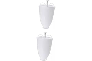 Hoement 2pcs Doughnut Mould Dispenser Lightweight Doughnut Maker Fry Donut Mould Baking Tools