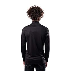 Ultra Game NBA Men's Quarter Zip Long Sleeve