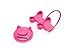 Jarware Piggy Bank Lid for Regular Mouth Mason Jars, Pink