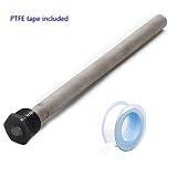 【2018 UPGRADE】Eleventree RV Water Heater Anode Rod,Magnesium anode rod for Suburban & Morflo 6 Gallon Water Heater Tank-3/4" NPT Thread-PTFE tape included