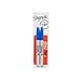 SHARPIE Permanent Markers, Fine Point, Blue, 2-Pack (1765449)