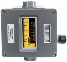 Hedland H700A-030-F1 Flow Meter 3/4" SAE 12 Aluminum Flow-Alert Oil Service, 3.0 to 30 GPM