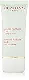 Clarins Pure & Radiant Mask With Pink Clay, 1.7-Ounce Box