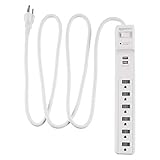 Amazon Basics 6-Outlet Surge Protector Power Strip