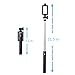 Disph Selfie Stick - Extendable Bluetooth Self Shooting Monopod(Black)
