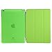 BESDATA Ultra Thin Magnetic Smart Cover [Auto Wake/Sleep Function]& Translucent Back Case for 2013 iPad Air + Screen Protector + Cleaning Cloth + Stylus (Green)