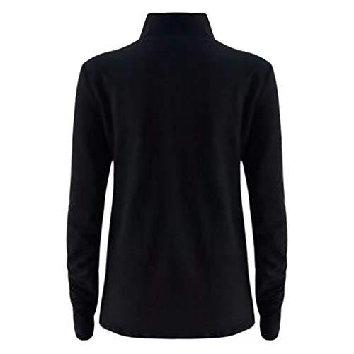 image for Emimarol Womens Long Sleeve Turtleneck Crew Stretch Slim T Shirt Layer