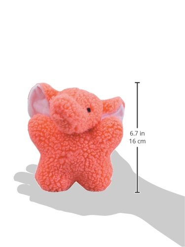 Zanies Cuddly Berber Baby Elephant Dog Toys, Pink