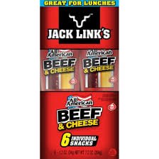 Jack Link's Beef and American Cheese Box of 3 Boxes of 6 - //coolthings.us