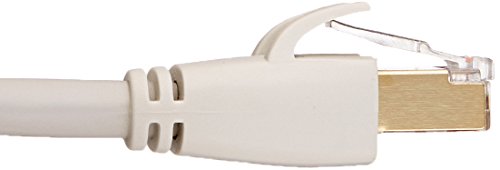 image for AmazonBasics RJ45 Cat7 Network Ethernet Patch Cable - 25 Feet, red