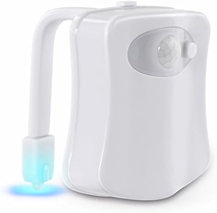 iHomy Motion Activated Toilet Night Light 8 Color Changing Led Toilet Seat Light