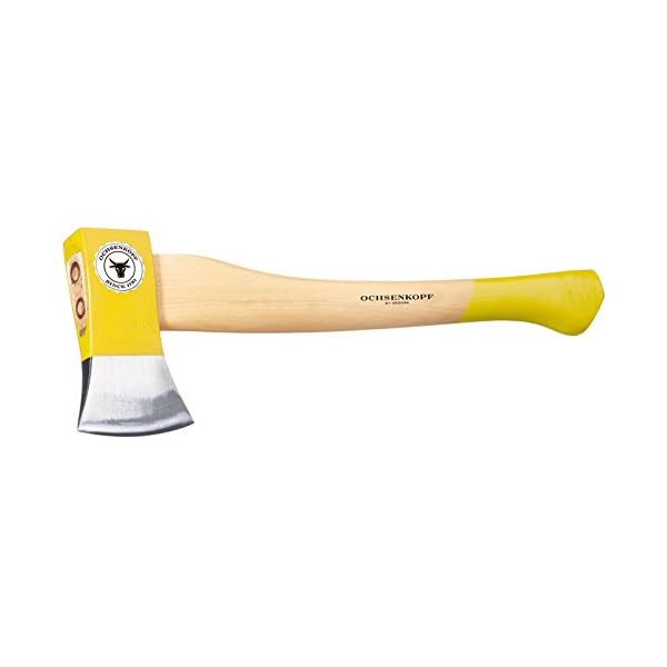 Ochsenkopf Spalt-Fix-Beil, Robustes Eschenholz, 50 cm, 1,65 kg